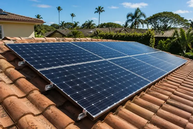 Installation de panneaux solaires à Baulon